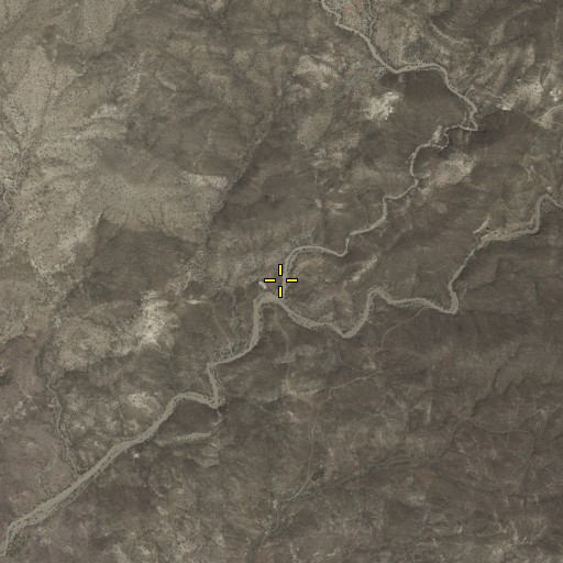 Aerial/Satellite Image of Mitchell Wash, AZ