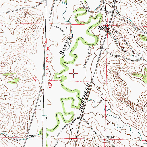 Topographic Map of 03N37E09A___01 Well, MT