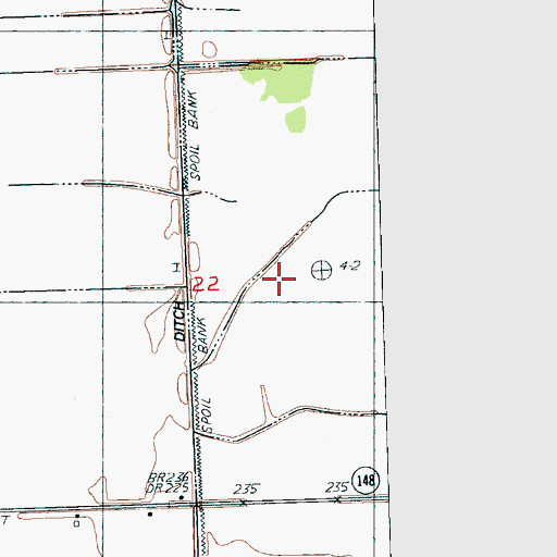 Topographic Map of Number 3 Camp (historical), AR