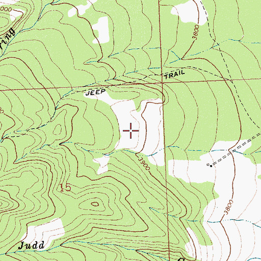 Topographic Map of 05N21W15AADC01 Well, MT
