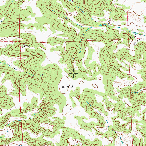 Topographic Map of 05N28E06DBCC01 Well, MT