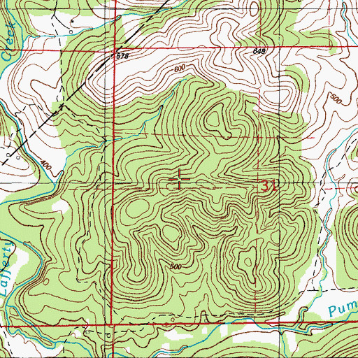 Topographic Map of Neill Prospect, AR