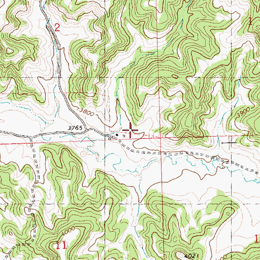 Topographic Map of 06N26E02DCDA01 Well, MT