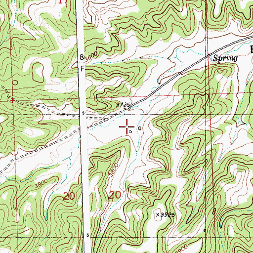 Topographic Map of 07N27E20ABBD01 Well, MT