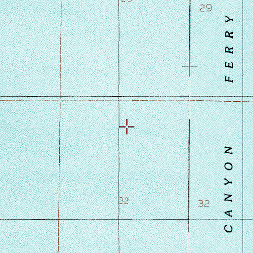 Topographic Map of 08N02E32BA__01 Well, MT