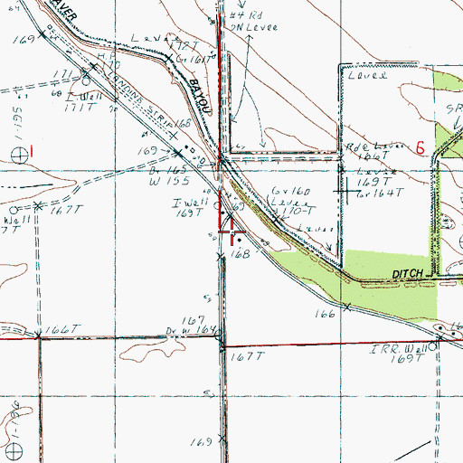Topographic Map of Macedonia Church (historical), AR