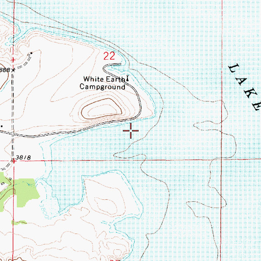 Topographic Map of 09N01E22DC__01 Well, MT