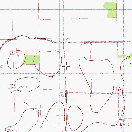 Topographic Map of Pillar School (historical), AR