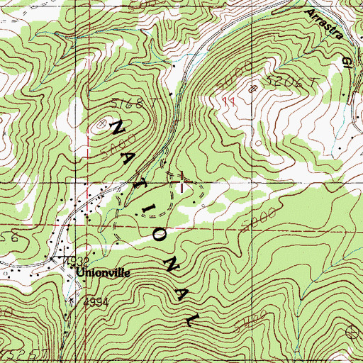 Topographic Map of 09N04W11CDBD01 Well, MT