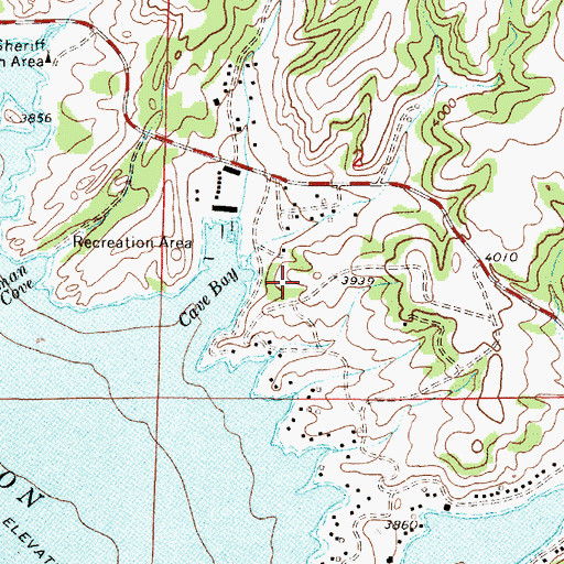 Topographic Map of 10N01W02CAC_01 Well, MT