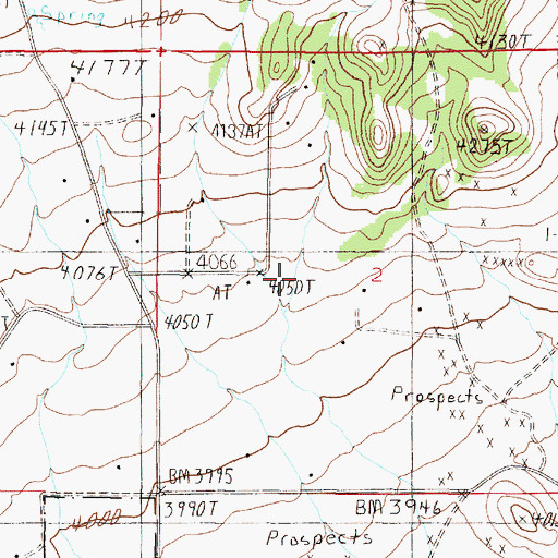 Topographic Map of 10N04W02CABA01 Well, MT