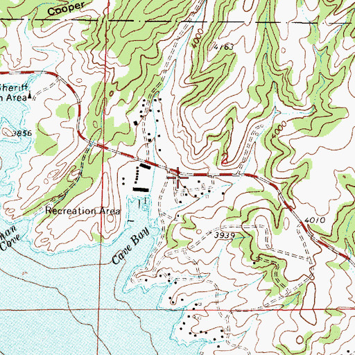Topographic Map of 10N01W02CABB01 Well, MT