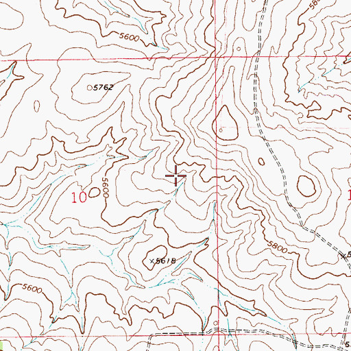 Topographic Map of 12N12E10AD__01 Spring, MT