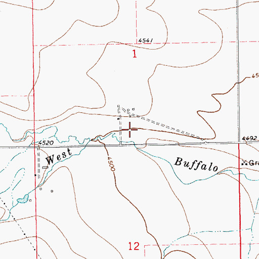 Topographic Map of 12N14E01CD__02 Spring, MT