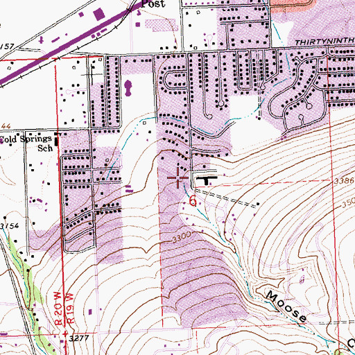 Topographic Map of 12N19W06ACCC02 Well, MT