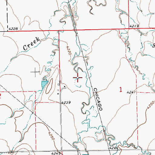 Topographic Map of 12N15E01BC__01 Well, MT