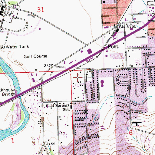 Topographic Map of 12N19W06BBDB01 Well, MT
