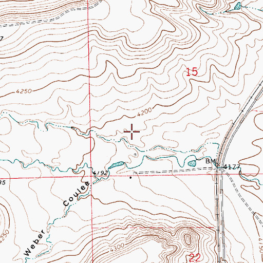 Topographic Map of 13N15E15CC__01 Spring, MT