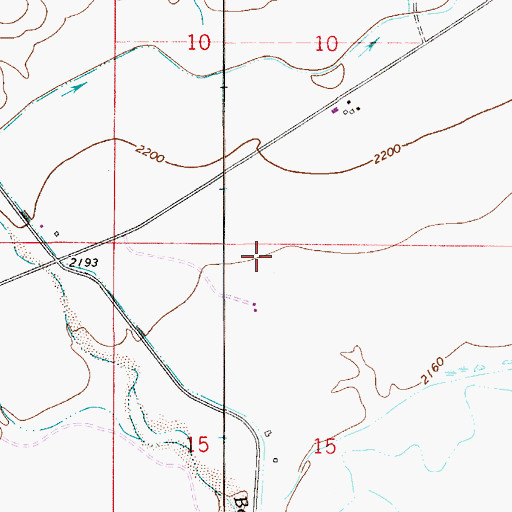 Topographic Map of 13N53E15ADD_02 Well, MT