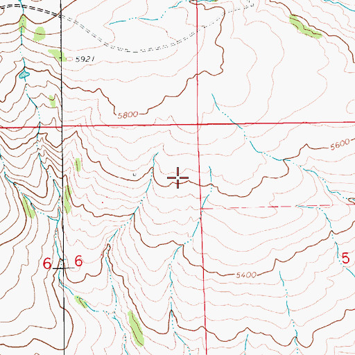Topographic Map of 13N12E06AA__01 Spring, MT
