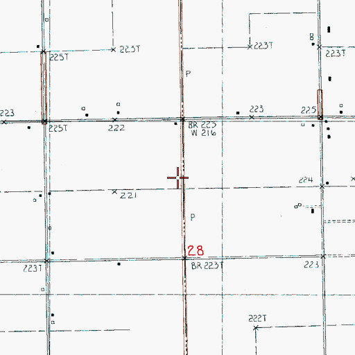 Topographic Map of Ditch Number 5, AR