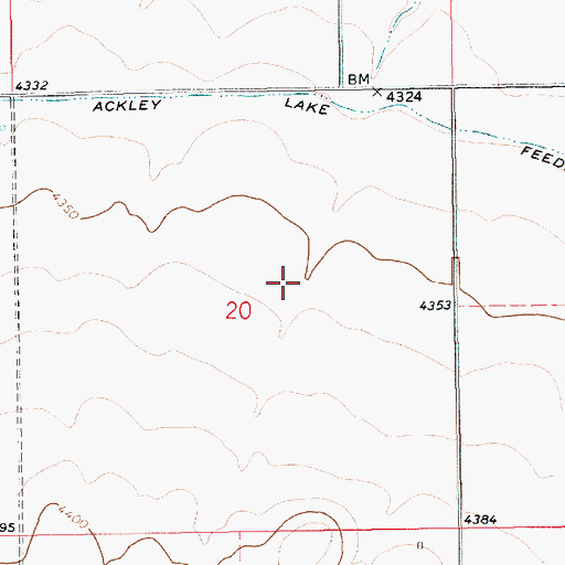 Topographic Map of 14N14E20AC__02 Spring, MT