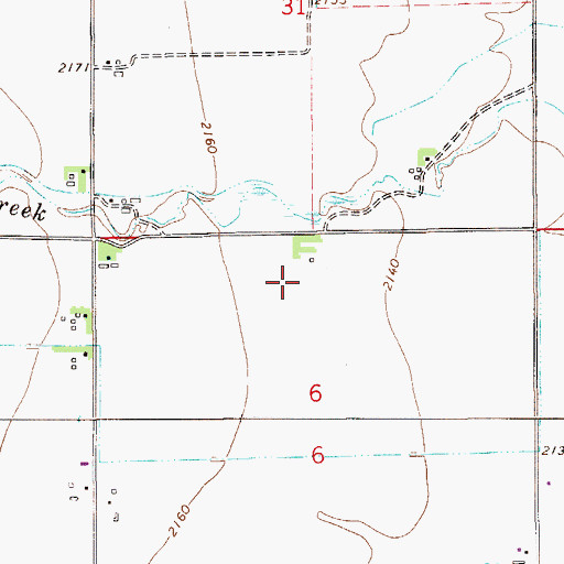Topographic Map of 14N55E06ADD_01 Well, MT