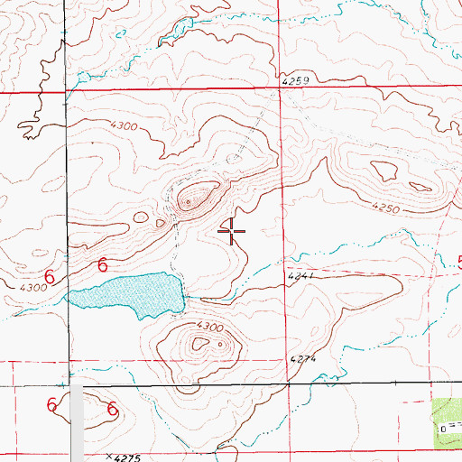 Topographic Map of 14N14E06ADD_01 Well, MT