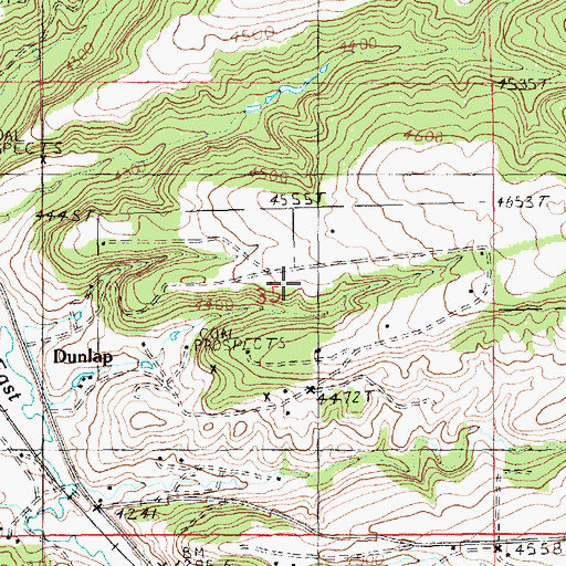 Topographic Map of 15N19E35ACCB01 Well, MT