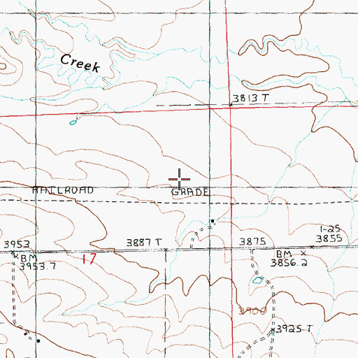 Topographic Map of 15N21E21BCAC01 Well, MT