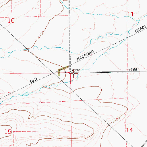 Topographic Map of 15N12E11CC__01 Spring, MT