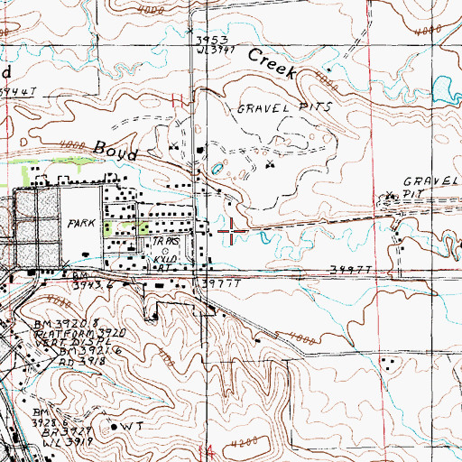 Topographic Map of 15N18E11DCB_01 Well, MT