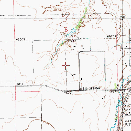 Topographic Map of 15N18E09CBC_01 Well, MT