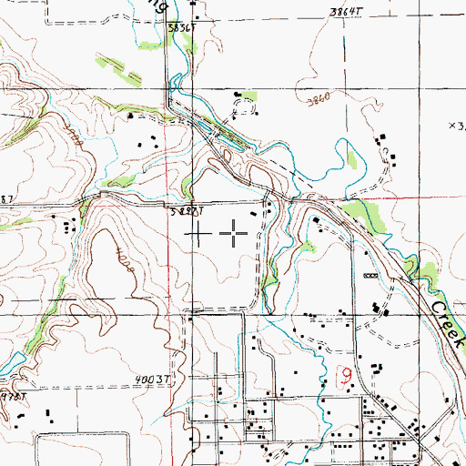 Topographic Map of 15N18E09BBAB01 Well, MT