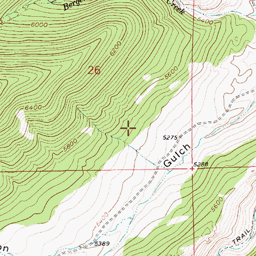 Topographic Map of 16N09E26D___01 Well, MT