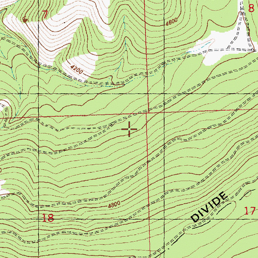 Topographic Map of 16N19W16ABAB01 Well, MT