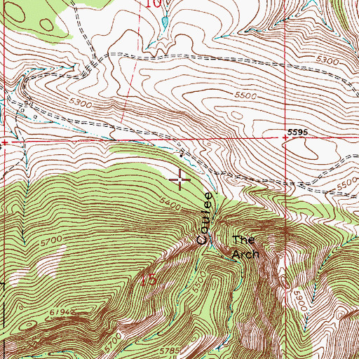 Topographic Map of 16N09E15AB__01 Spring, MT