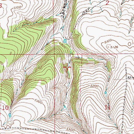 Topographic Map of 16N09E11BB__01 Spring, MT