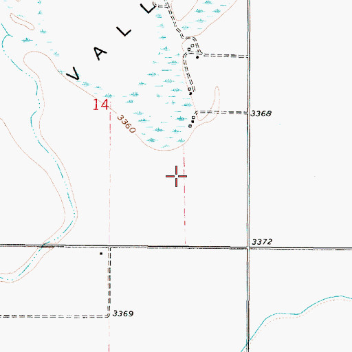 Topographic Map of 17N01W14D___01 Spring, MT