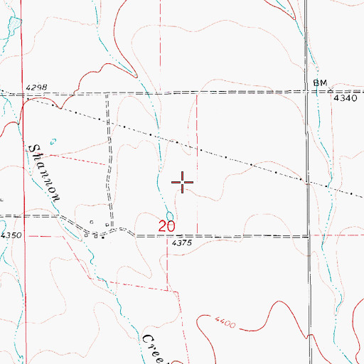 Topographic Map of 17N10E20AC__01 Spring, MT