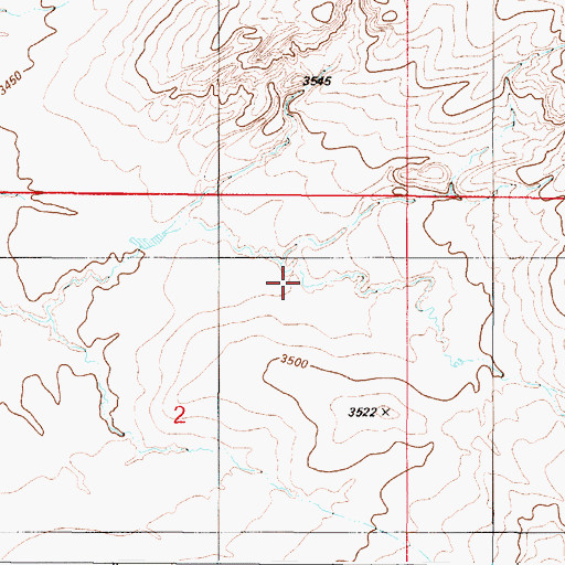 Topographic Map of 17N01E02A___01 Spring, MT