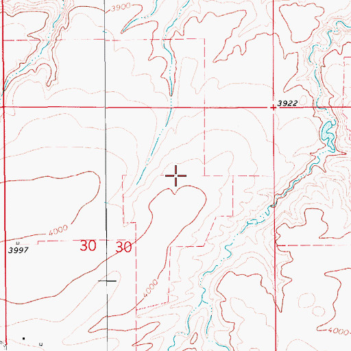 Topographic Map of 18N11E30AB__01 Spring, MT