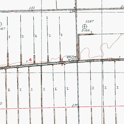 Topographic Map of Ditch Number 31, AR