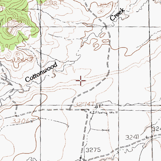 Topographic Map of 19N20E11BCC_01 Well, MT