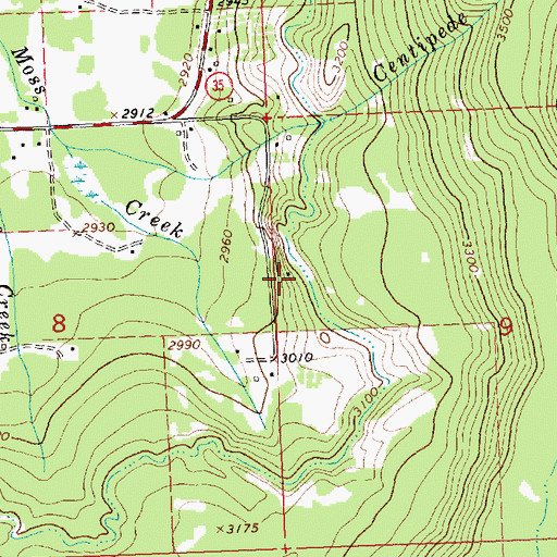 Topographic Map of 22N19W09BCB_01 Well, MT