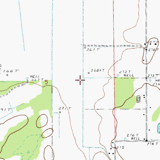 Topographic Map of Lateral Number 16, AR