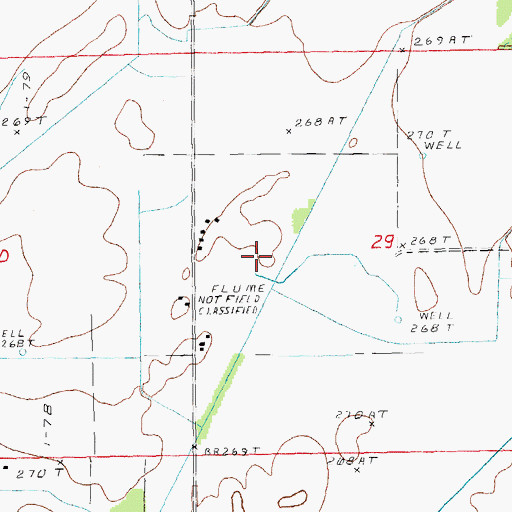 Topographic Map of Lateral Number 6, AR