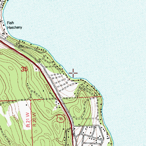 Topographic Map of 27N21W35DD__01 Well, MT