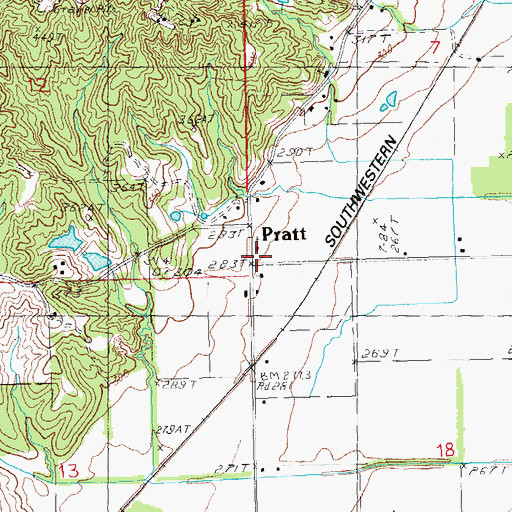 Topographic Map of Mary School (historical), AR