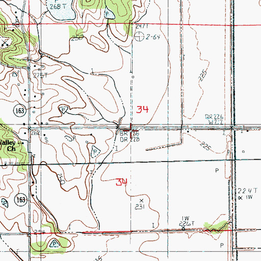 Topographic Map of Brett School (historical), AR